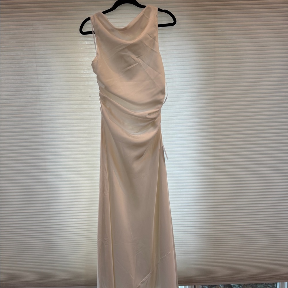 Lulu's Elegant White Dress